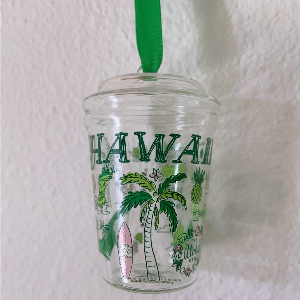 Starbucks Christmas ornament Hawaii edition